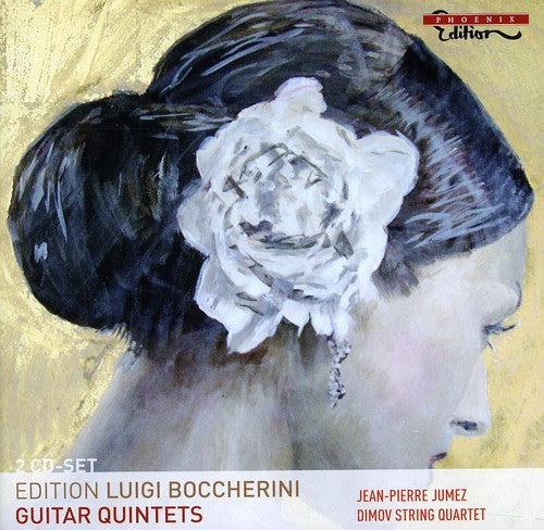 the album cover for Boccherini / Dimov String Quartet / Jumez - Guitar Quintets