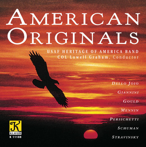the album cover for United States Air Force Heritage Of America Band - American Originals