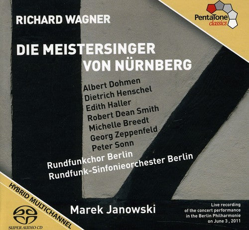 the album cover for Marek Janowski - Meistersinger Von Nurnberg