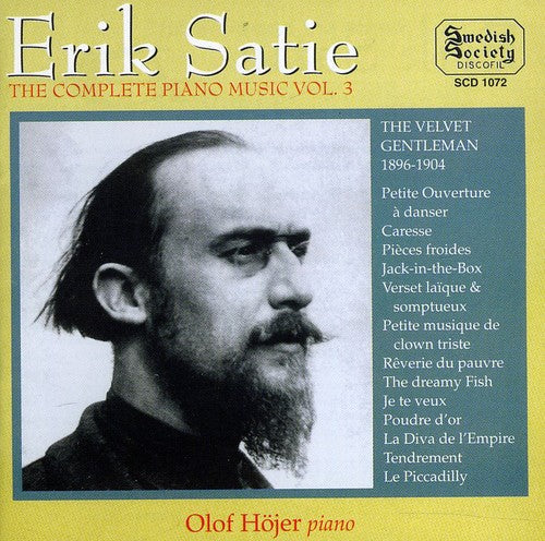 the album cover for Olof Hojer - Complete Piano Music 3