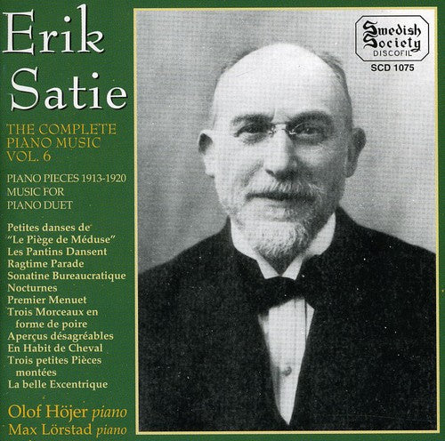 the album cover for Olof Hojer - Complete Piano Music 6