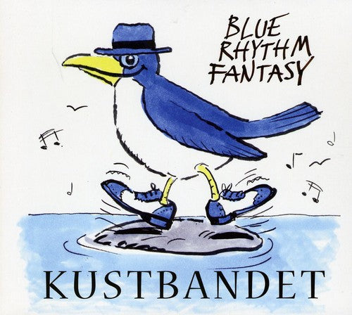 the album cover for Kustbandet - Blue Rhythm Fantasy