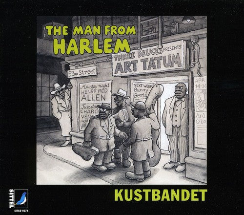 the album cover for Kustbandet - The Man From Harlem