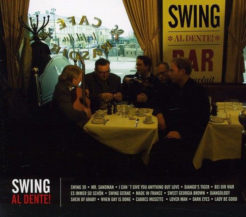 the album cover for Gershwin / Reinhardt / Grappelli / Swing Al Dente - Swing Al Dente