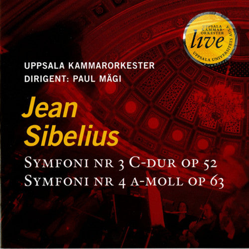 the album cover for Stenhammar Wilhelm - Symphonies 3 & 4