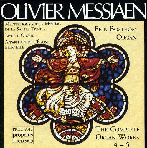 the album cover for Erik Bostrom - Complete Organ Works 4 & 5