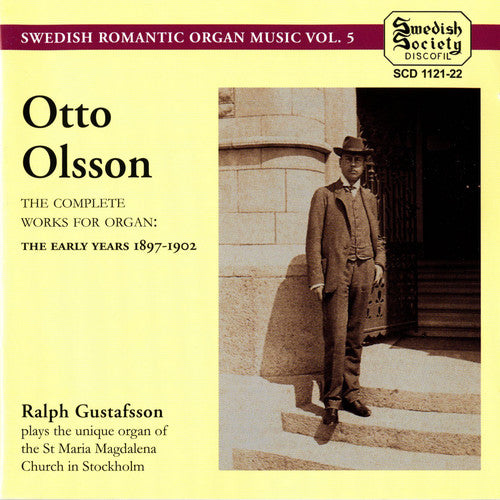 the album cover for Olsson / Gustafsson - Complete Organ Works 1
