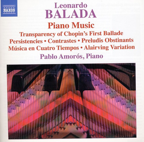 the album cover for Pablo Amoros - Piano Music