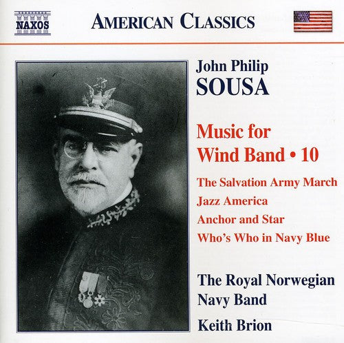 the album cover for Keith Brion - Music for Wind Band 10