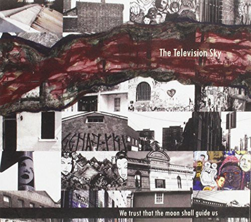 the album cover for Television Sky - We Trust That the Moon Shall Guide Us