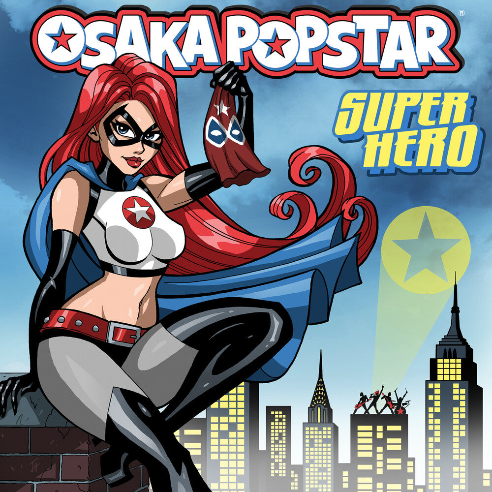 the album cover for Osaka Popstar - Super Hero