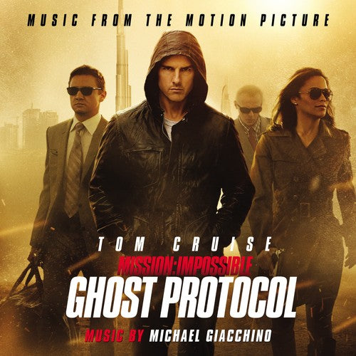the album cover for Mission: Impossible [Movie] - Mission: Impossible - Ghost Protocol (Music From The Motion Picture)