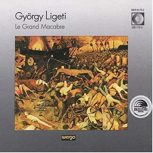 the album cover for Elgar Howarth - Le Grand Macabre