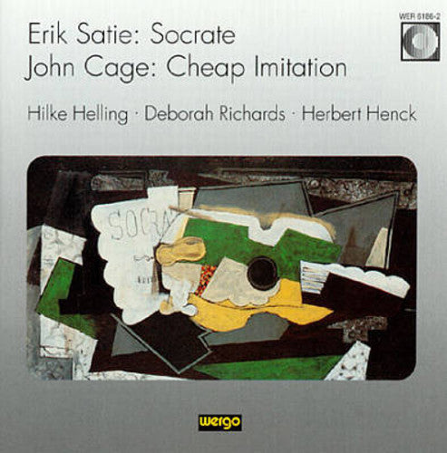 the album cover for E. SATIE - Socrate / Cheap Imitation