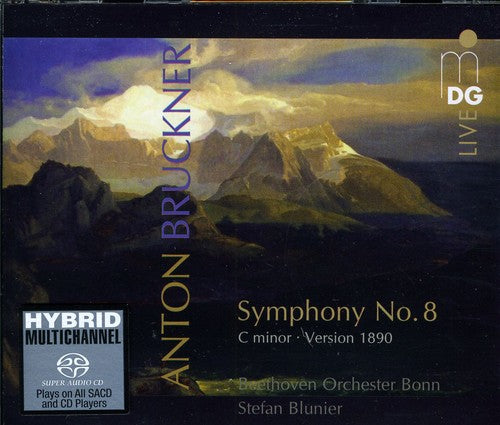the album cover for Bruckner / Beethoven Orchestra Bonn / Blumier - Symphony 8