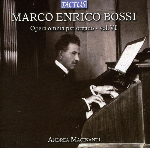 the album cover for Andrea Macinanti - Complete Organ Works VI