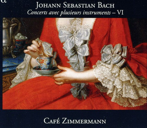 the album cover for Cafe Zimmermann - Concertos Vi [Digipak]