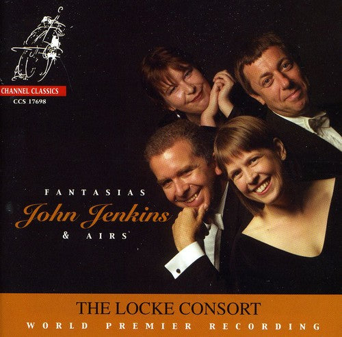 the album cover for Jenkins / Locke Consort - Fantasias & Airs
