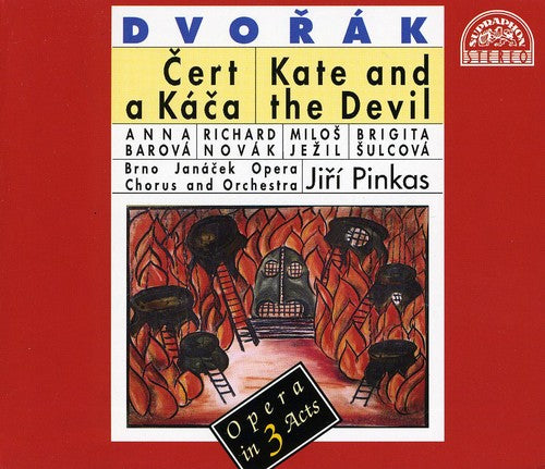 the album cover for Dvorak / Pinkas / Brno Janacek Orchestra - Kate & the Devil
