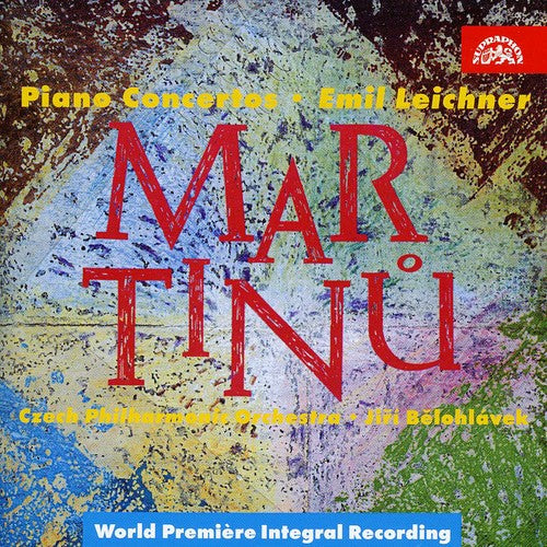 the album cover for Czech Philharmonic Orchestra - Piano Concertos 1-5 (complete)