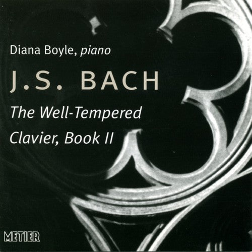 the album cover for Diana Boyle - Well-Tempered Clavier Book 2