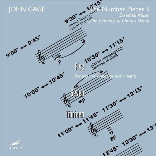 the album cover for Essential Music - Number Pieces 6: Five / Seven / Thirteen