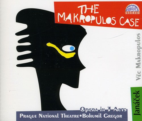 the album cover for Bohumil Gregor - Makropulous Case