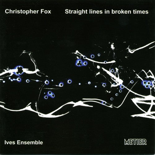 the album cover for Richard Rijnvos - Straight Lines in Broken Times