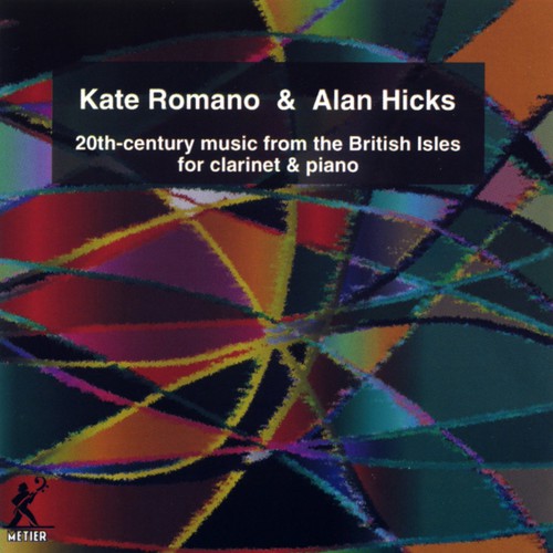 the album cover for Alan Hicks - 20th Century Music from the British Isles for
