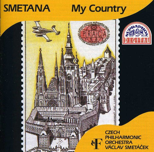 the album cover for Václav Smetá?ek - Ma Vlast