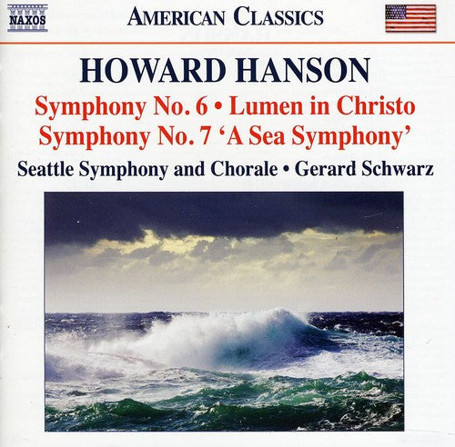 the album cover for Gerard Schwarz - Symphonies 6 & 7