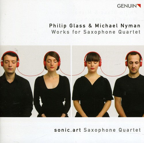 the album cover for Sonic Art Saxophone Quartet - Works for Saxophone Quartet