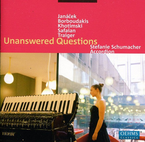 the album cover for Stefanie Schumacher - Unanswered Questions