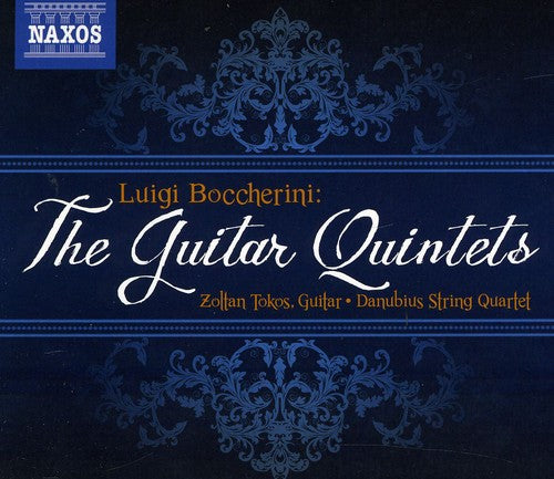 the album cover for Boccherini / Danubius String Quartet / Tokos - Guitar Quintets