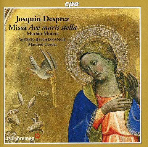 the album cover for Manfred Cordes - Missa Ave Maris Stella Marian Motets