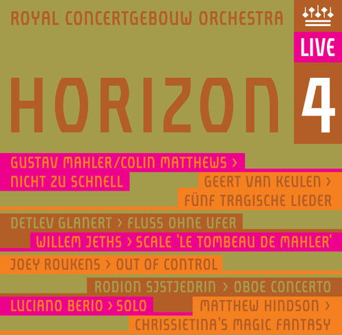 the album cover for Royal Concertgebouw Orchestra - Horizon 4
