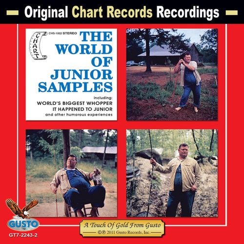 the album cover for Junior Samples - The World Of Junior Samples