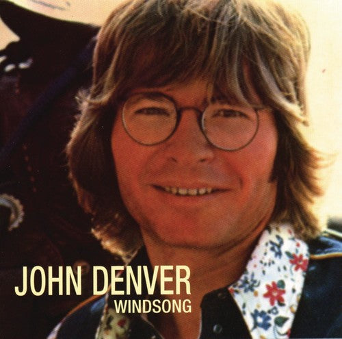 the album cover for John Denver - Windsong