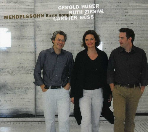 the album cover for Ruth Ziesak, Carsten Suess & Gerold Huber - Early Songs [Digipak]