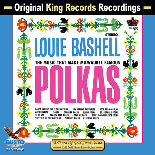 the album cover for Louie Bashell - Polka at It's Best