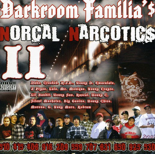 the album cover for Darkroom Familias - Norcal Narcotics 2