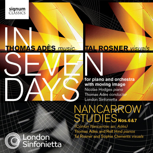 the album cover for Nicolas Hodges - In Seven Days