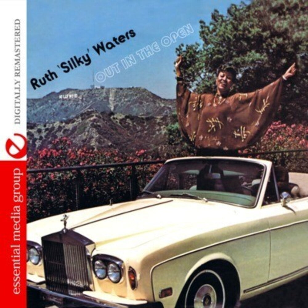 the album cover for Ruth Silky Waters - Out in Open