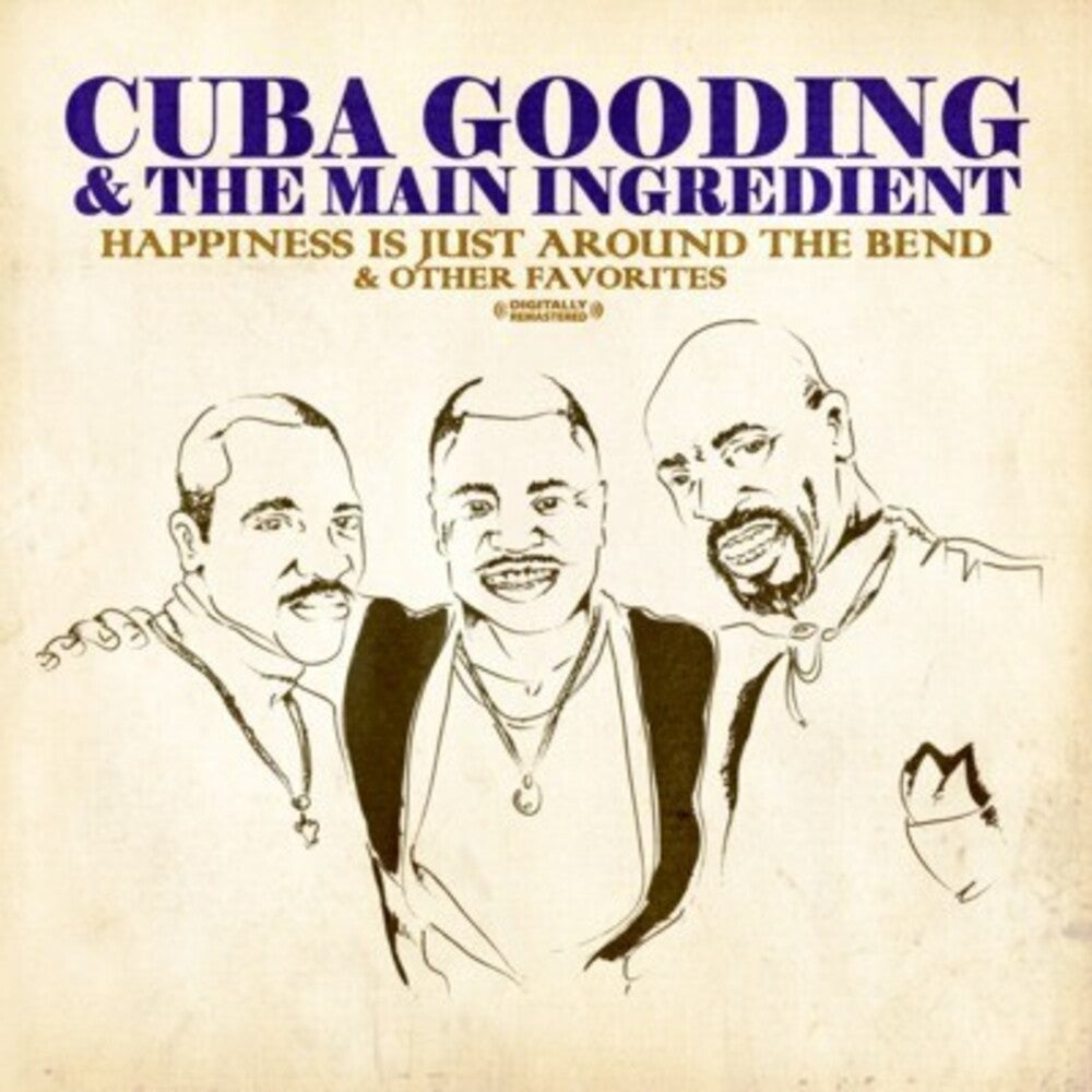 the album cover for Cuba Gooding & The Main Ingredient - Happiness Is Just Around Bend