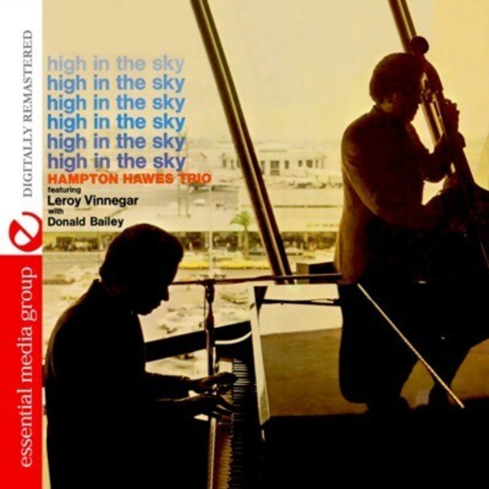 the album cover for Hampton Hawes Trio - High in the Sky