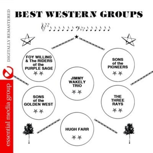 the album cover for Best Western Groups - Best Western Groups / Various