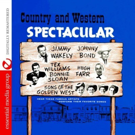 the album cover for Country & Western Spectacular - Country & Western Spectacular / Various