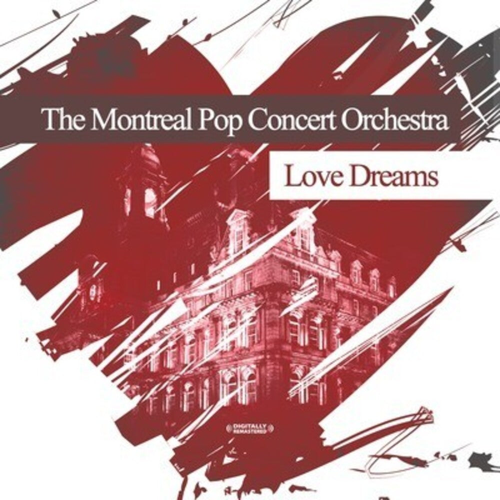 the album cover for Montreal Pop Concert Orchestra - Love Dreams