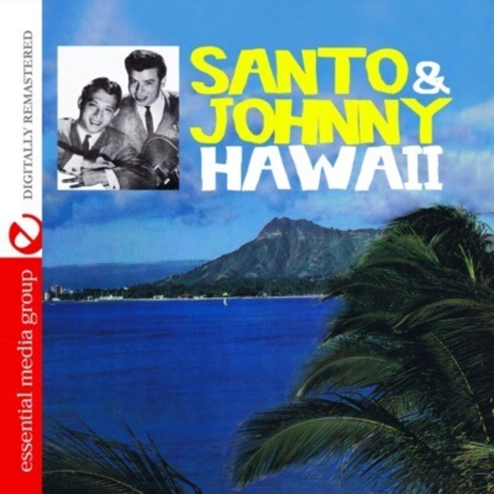 the album cover for Santo & Johnny - Hawaii