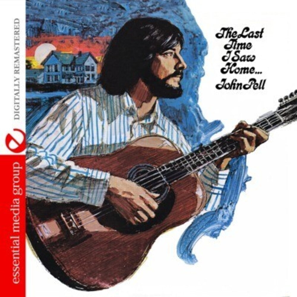 the album cover for John Pell - Last Time I Saw Home